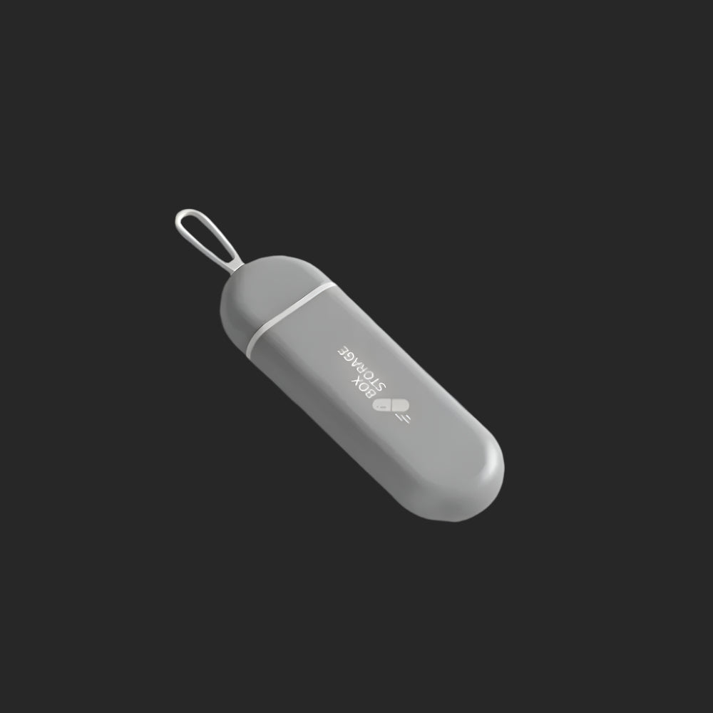 Pocket Pill Case – Sleek & Secure Organizer