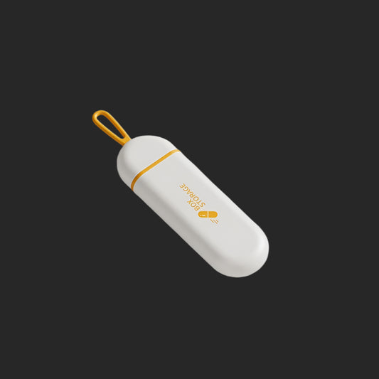 Pocket Pill Case – Sleek & Secure Organizer
