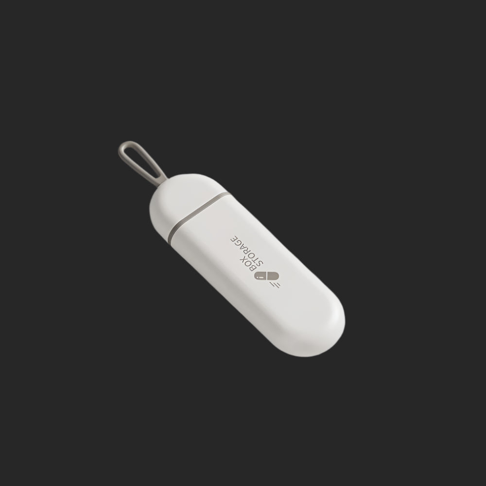 Pocket Pill Case – Sleek & Secure Organizer