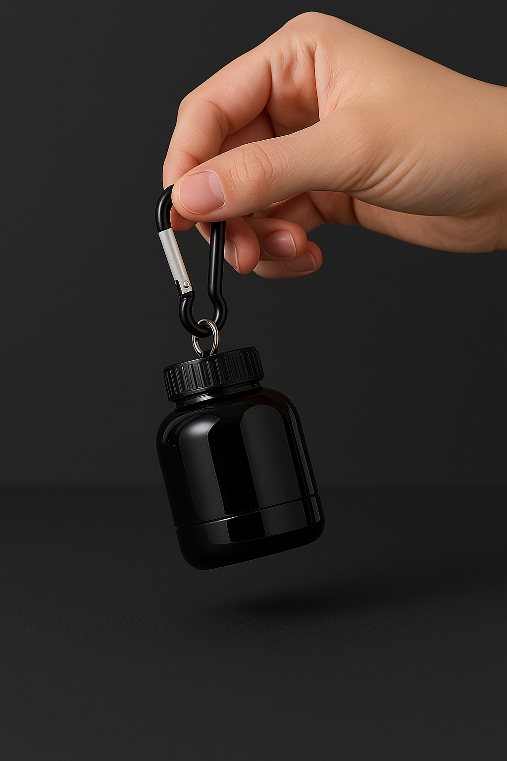 Mini Protein Powder Capsule – Keychain Dispenser (100ML)
