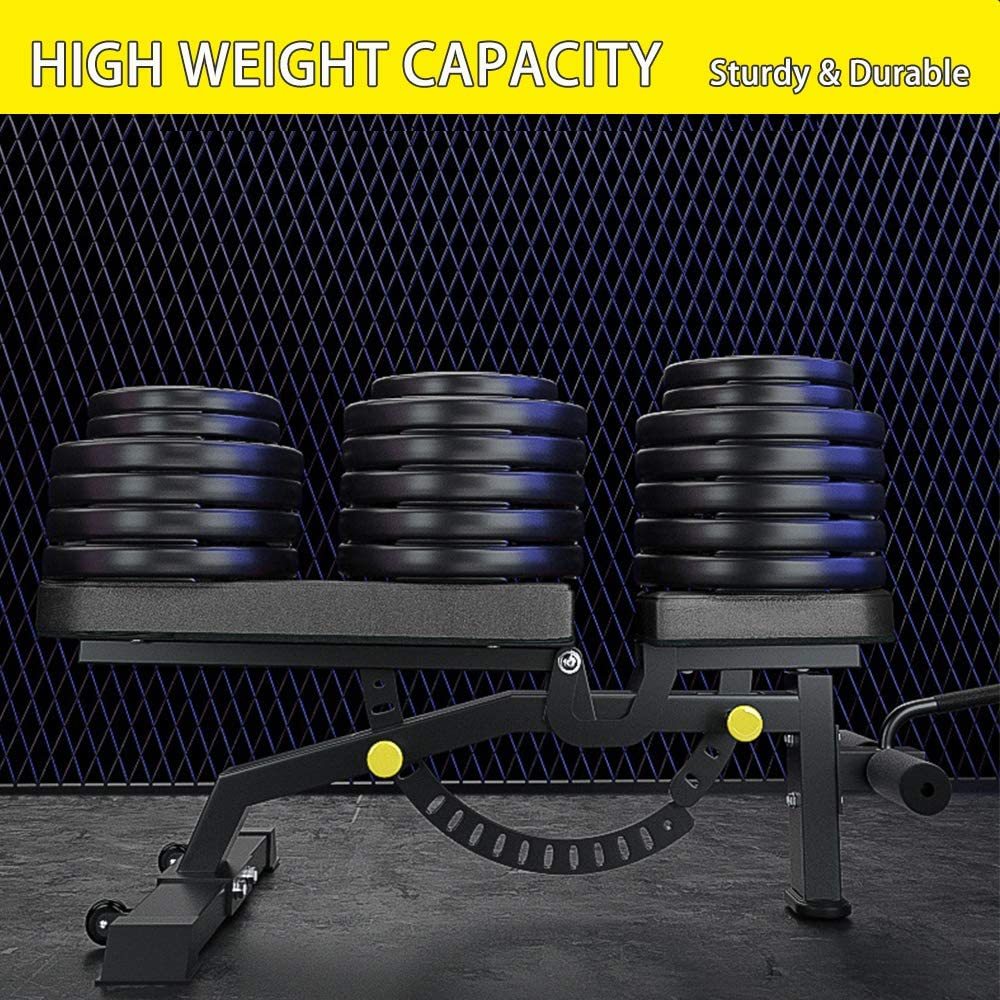 Adjustable Strength Training Bench Press Home Full Body Workout Foldable Weight Benches Gym Multi-functional Fitness Dumbbell Chair
