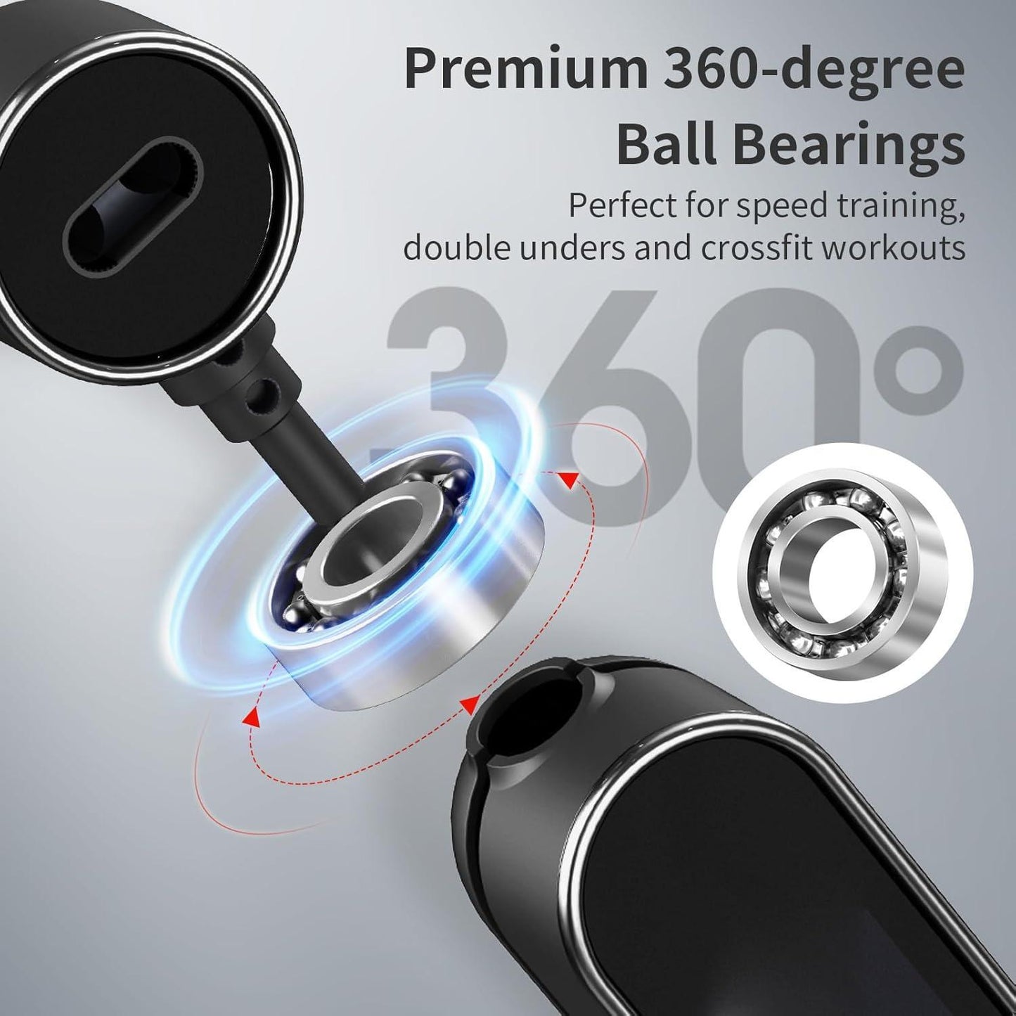 2 In 1 Adjustable Digital Intelligent Cordless Weighted Skipping Rope